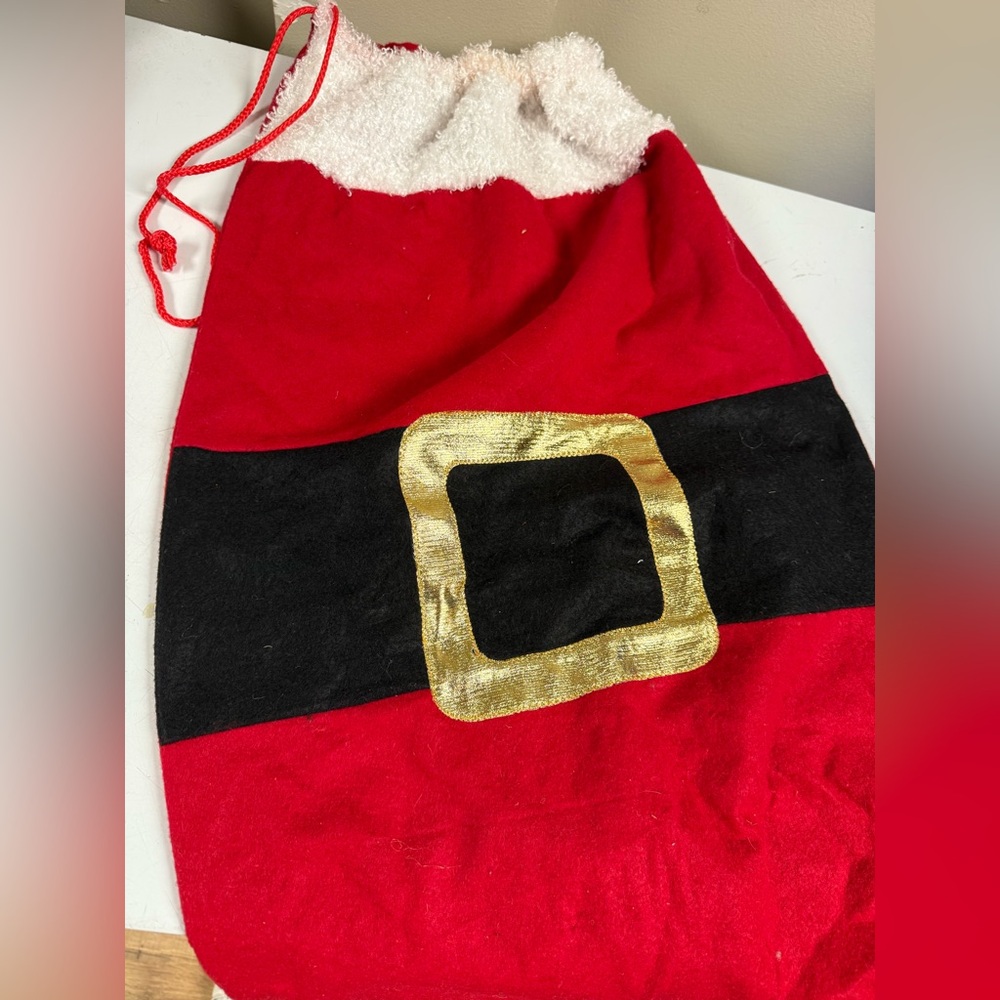 🎅🏻 Santa Claus sack drawstring bag for Christmas